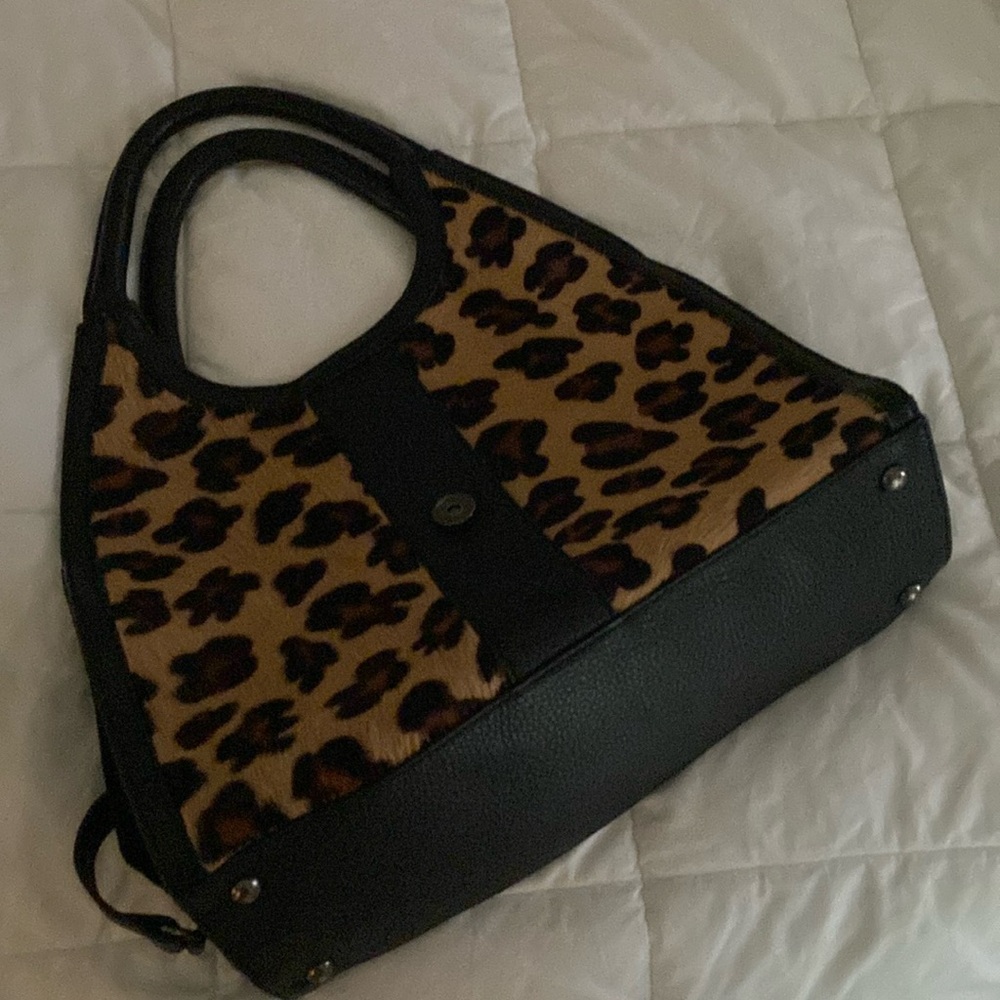 Vitoria Napoli Calf Hair and Leather.awesome bag,